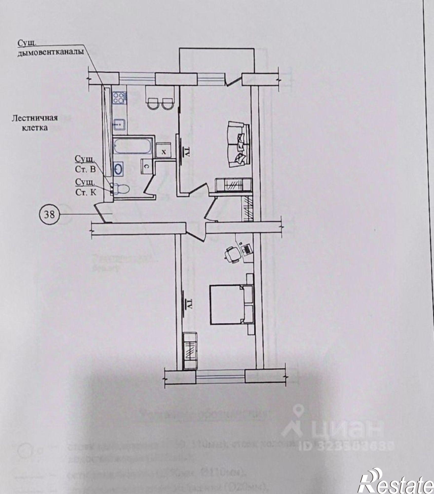 Купить квартиру за 9 200 000 рублей на улица 60-летия Октября, 22