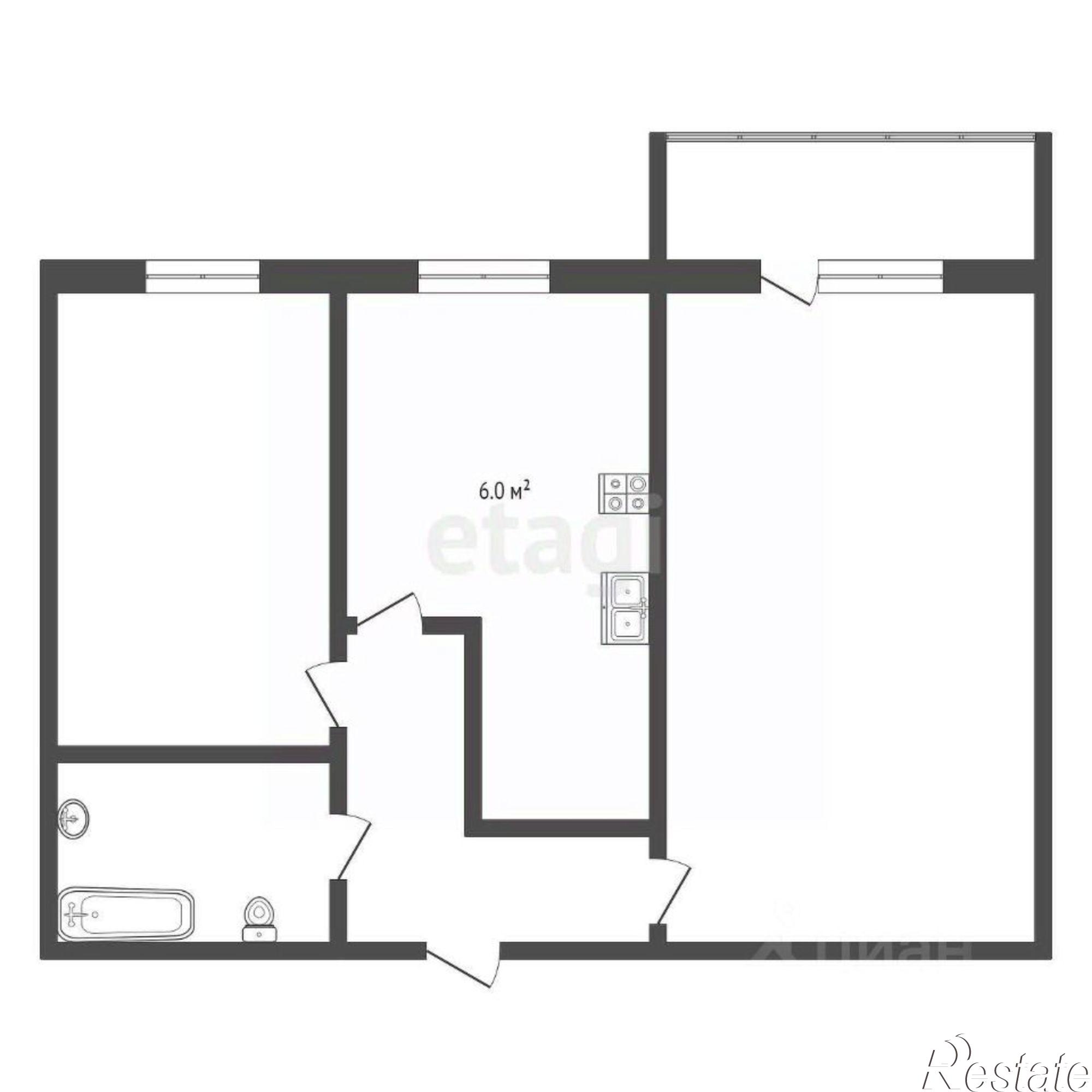 Купить квартиру за 10 500 000 рублей на ул Некрасова, 70