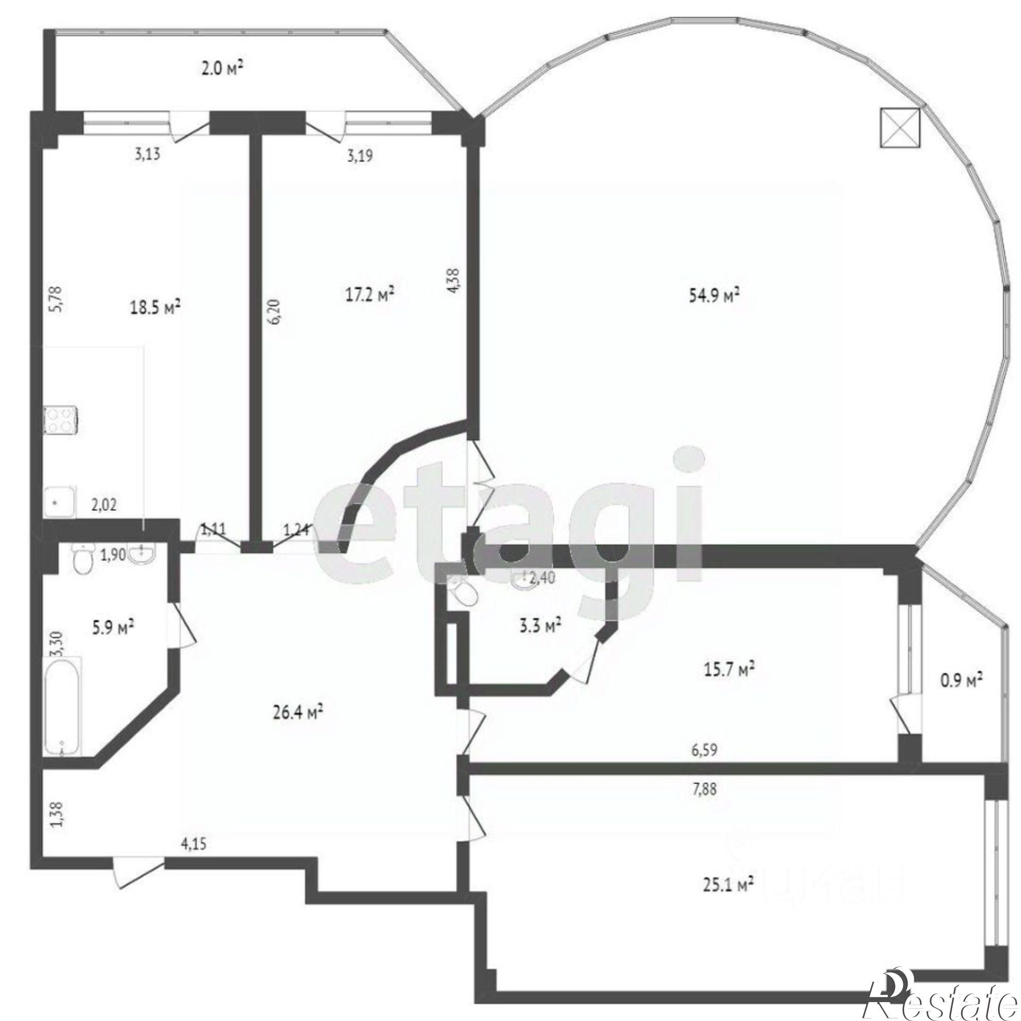 Купить квартиру за 13 500 000 рублей на Интернациональная улица, 118