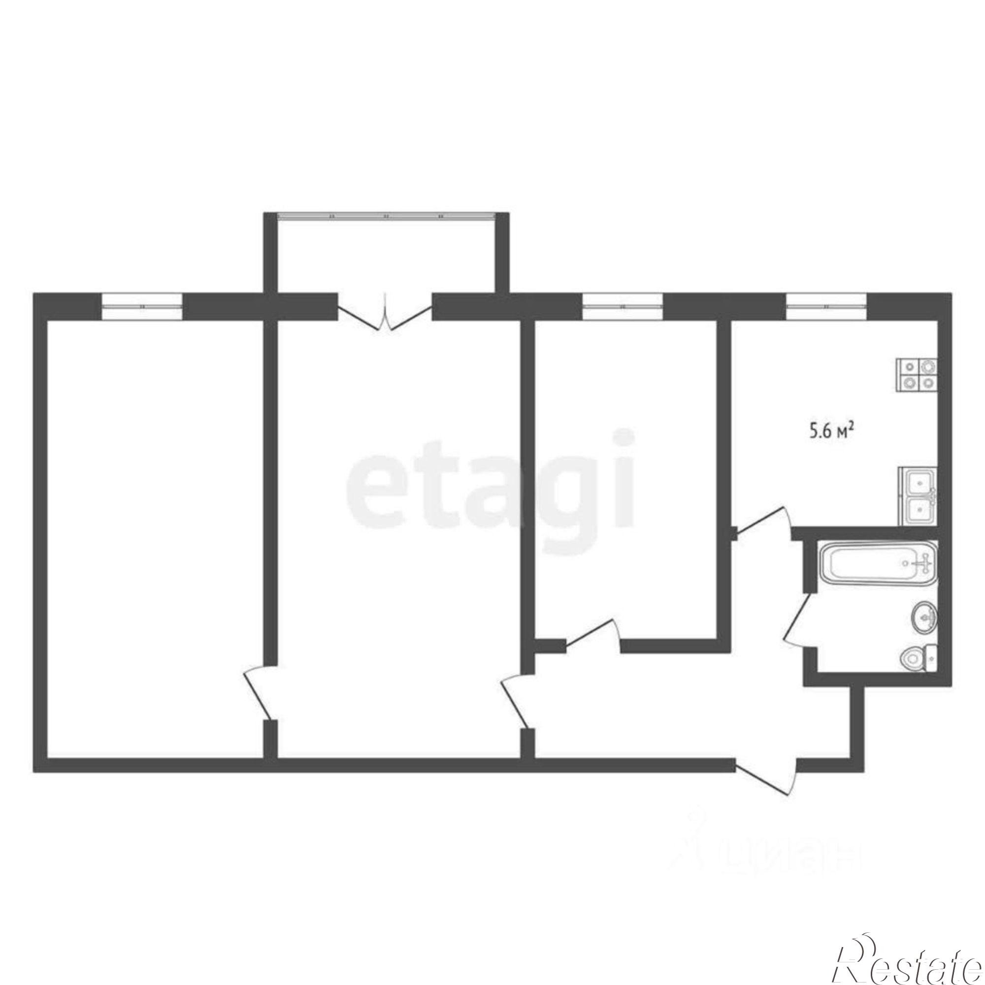 Купить квартиру за 8 000 000 рублей на ул Фрунзе, 77