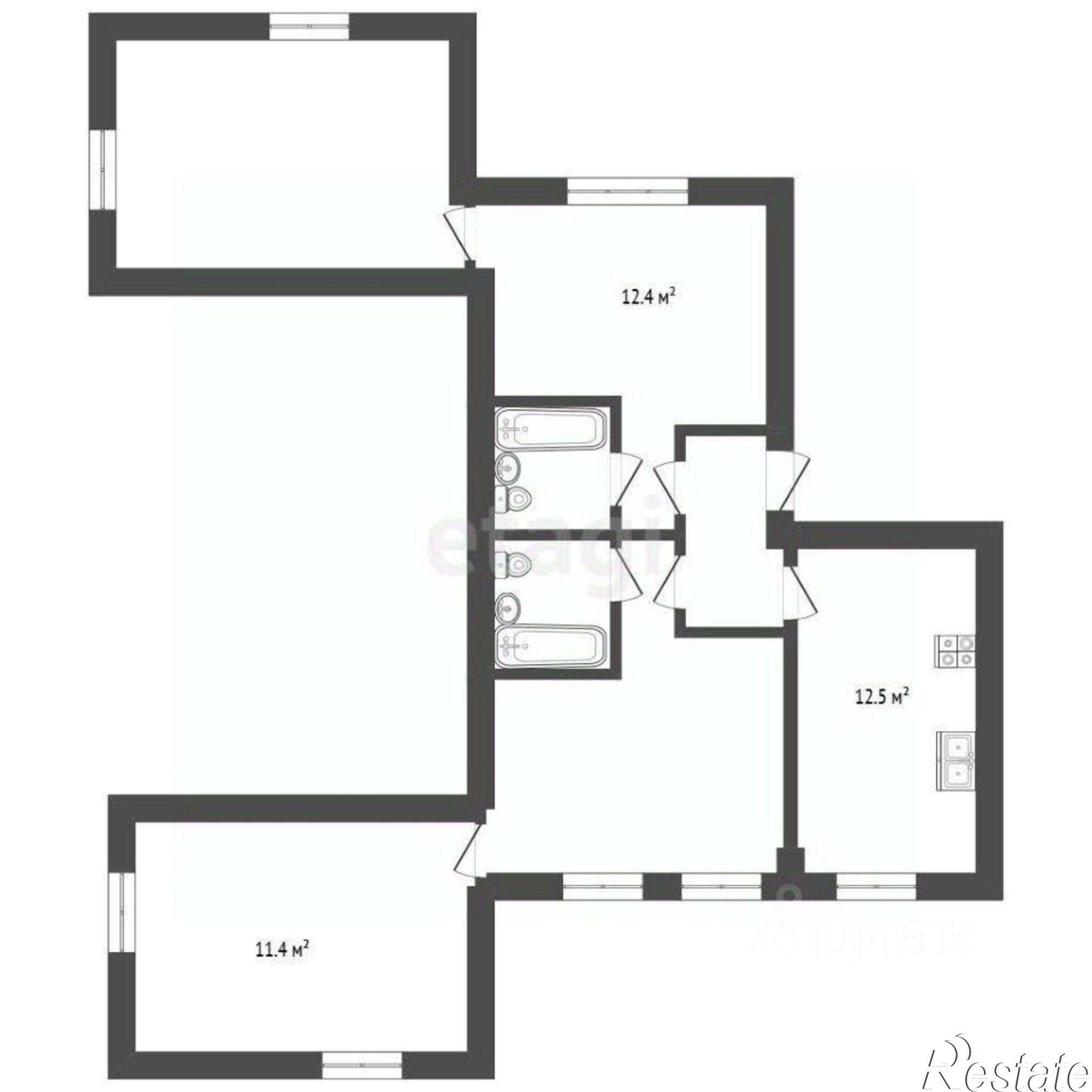 Купить квартиру за 15 000 000 рублей на улица Конституции, 19