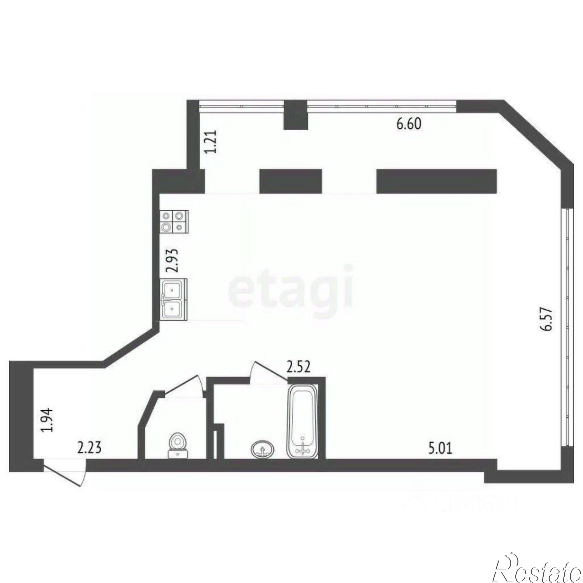 Купить квартиру за 25 600 000 рублей на улица Чекиста Галушкина, 20В