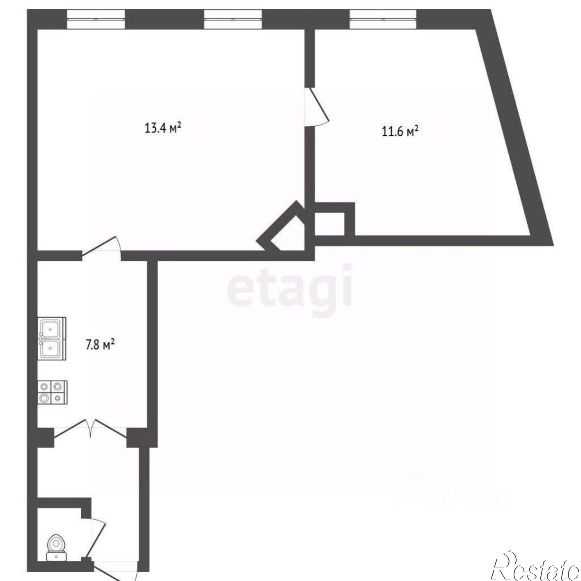 Купить квартиру за 10 790 000 рублей на ул Интернациональная, 118