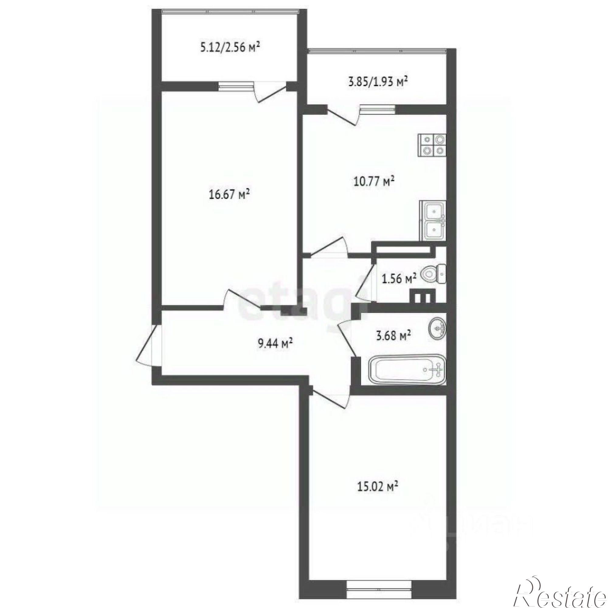 Купить квартиру за 10 900 000 рублей на пр-кт Победы, 89