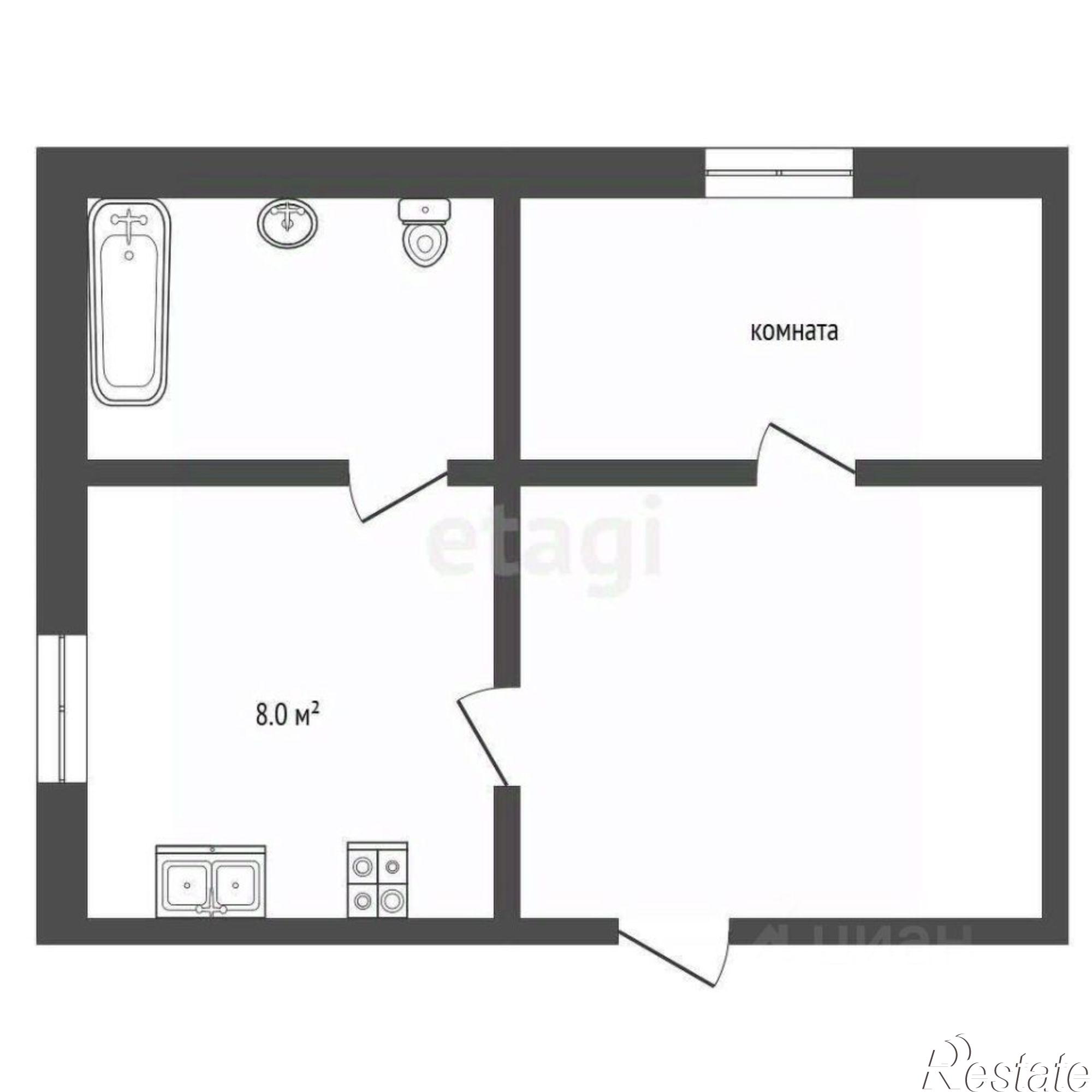 Купить квартиру за 9 600 000 рублей на проспект Победы, 38