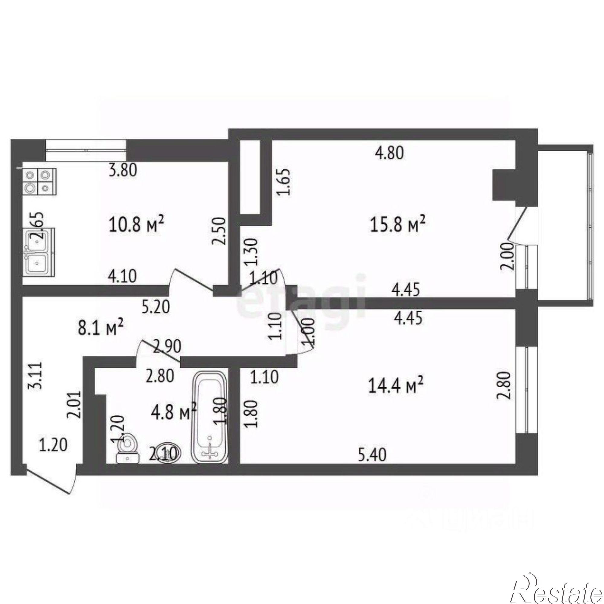 Купить квартиру за 15 900 000 рублей на пр-кт им.В.И.Ленина, 49