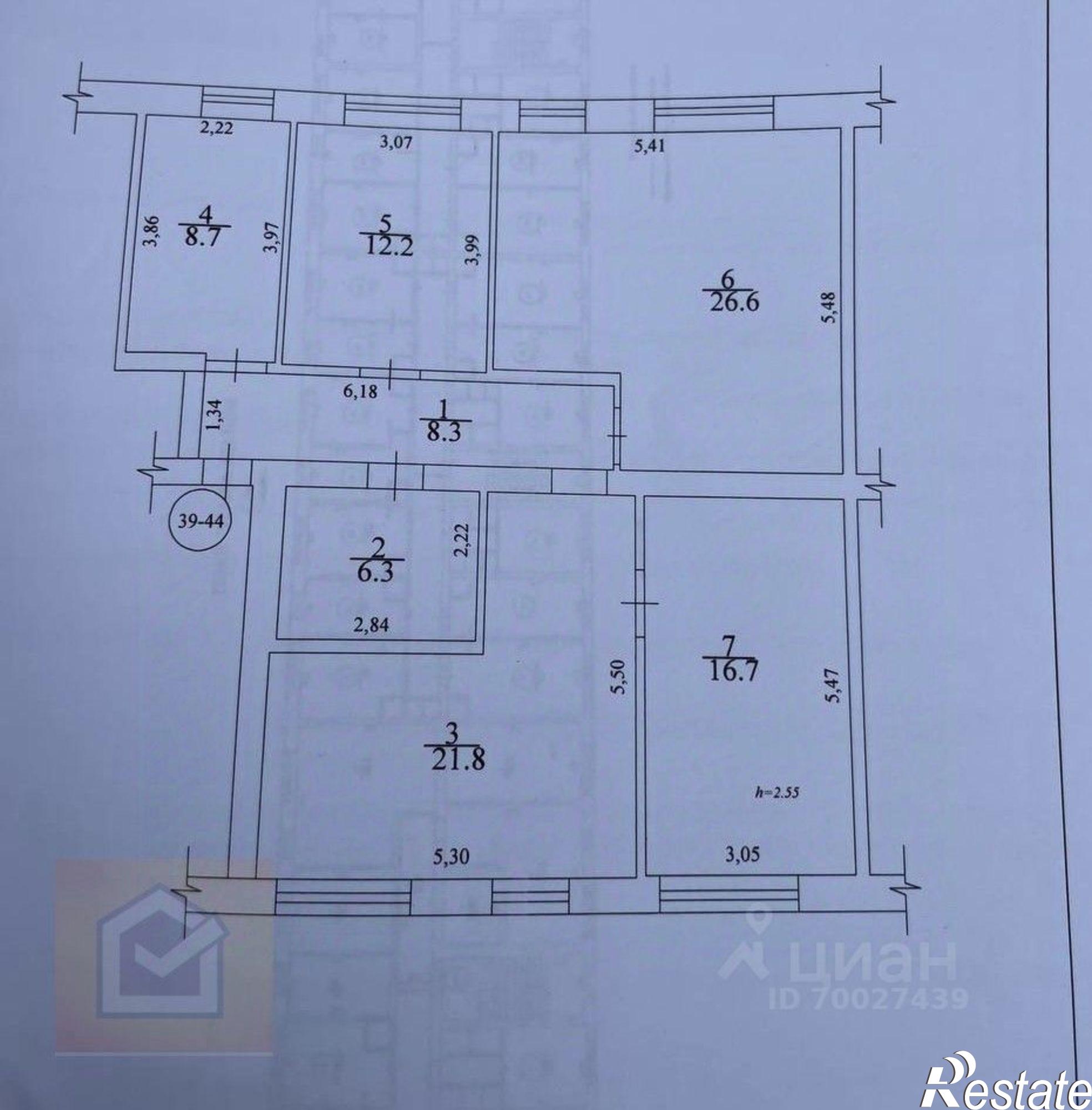 Купить квартиру за 9 700 000 рублей на ул 13 Ноября, 83