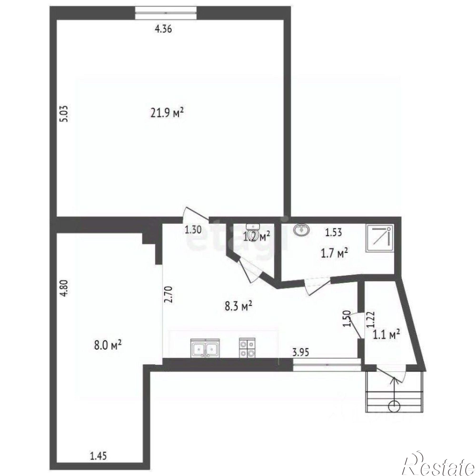 Купить квартиру за 6 500 000 рублей на ул Гоголя, 17А