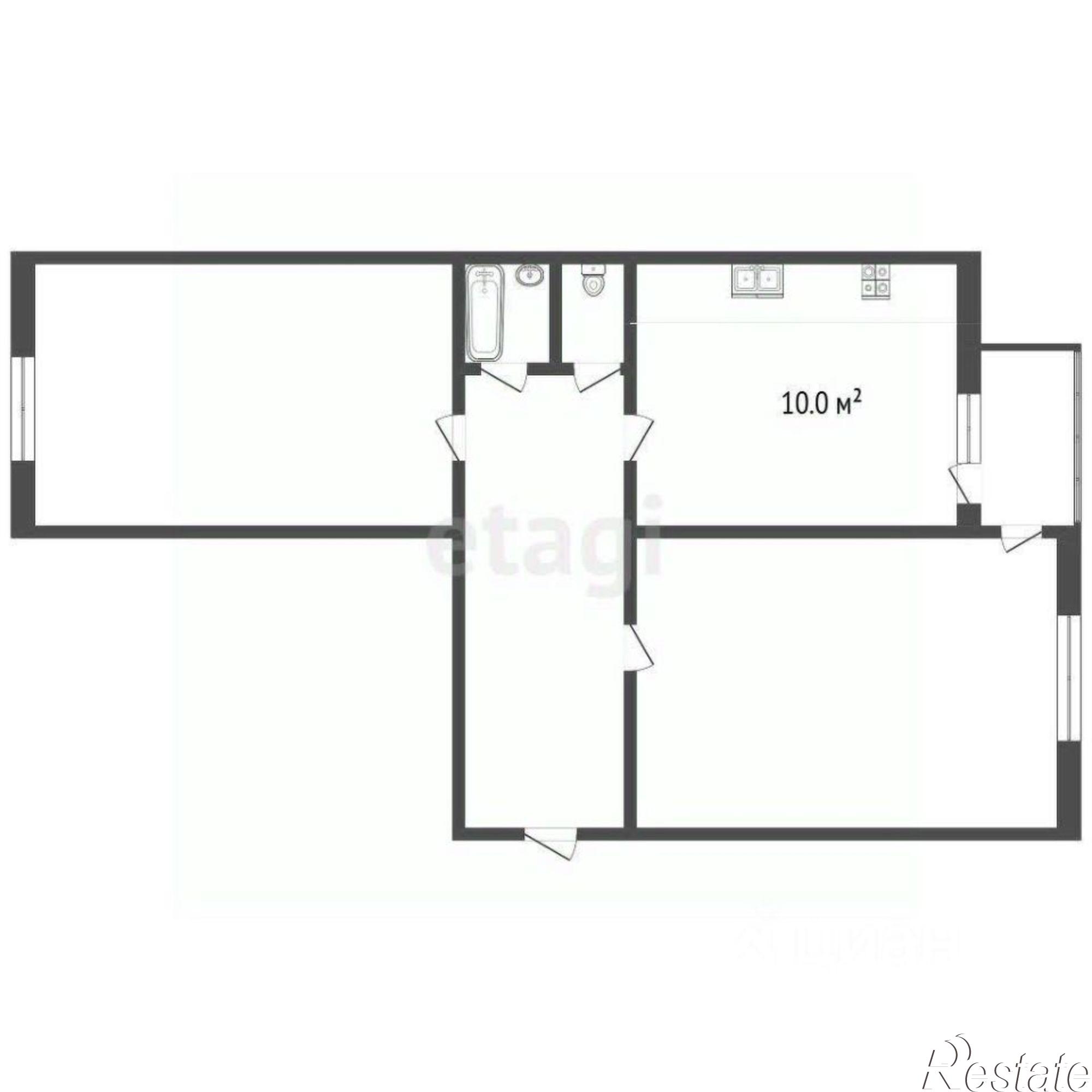 Купить квартиру за 11 000 000 рублей на улица 9-го Мая, 47Б