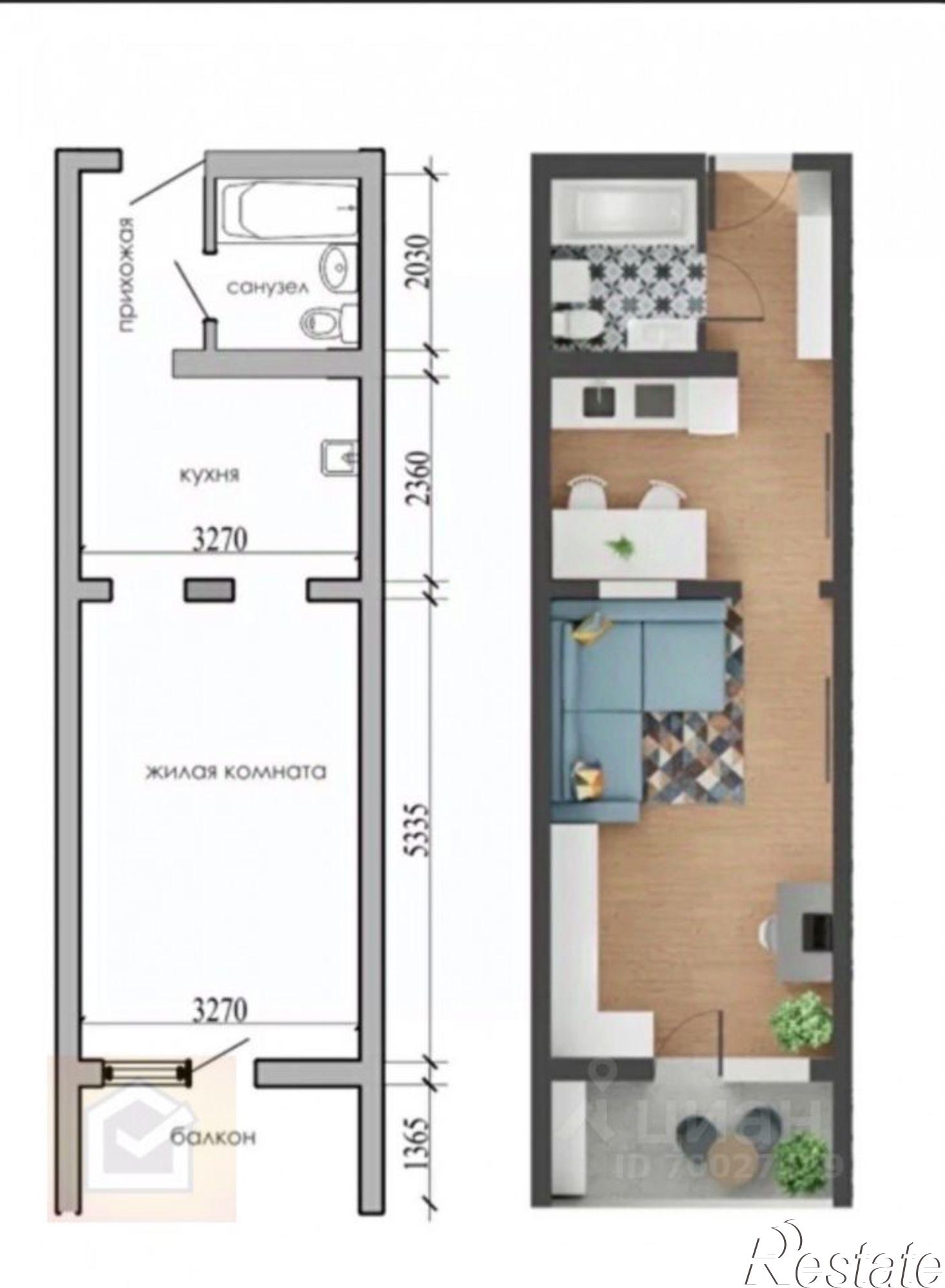 Купить квартиру за 4 200 000 рублей на проспект Победы, 93
