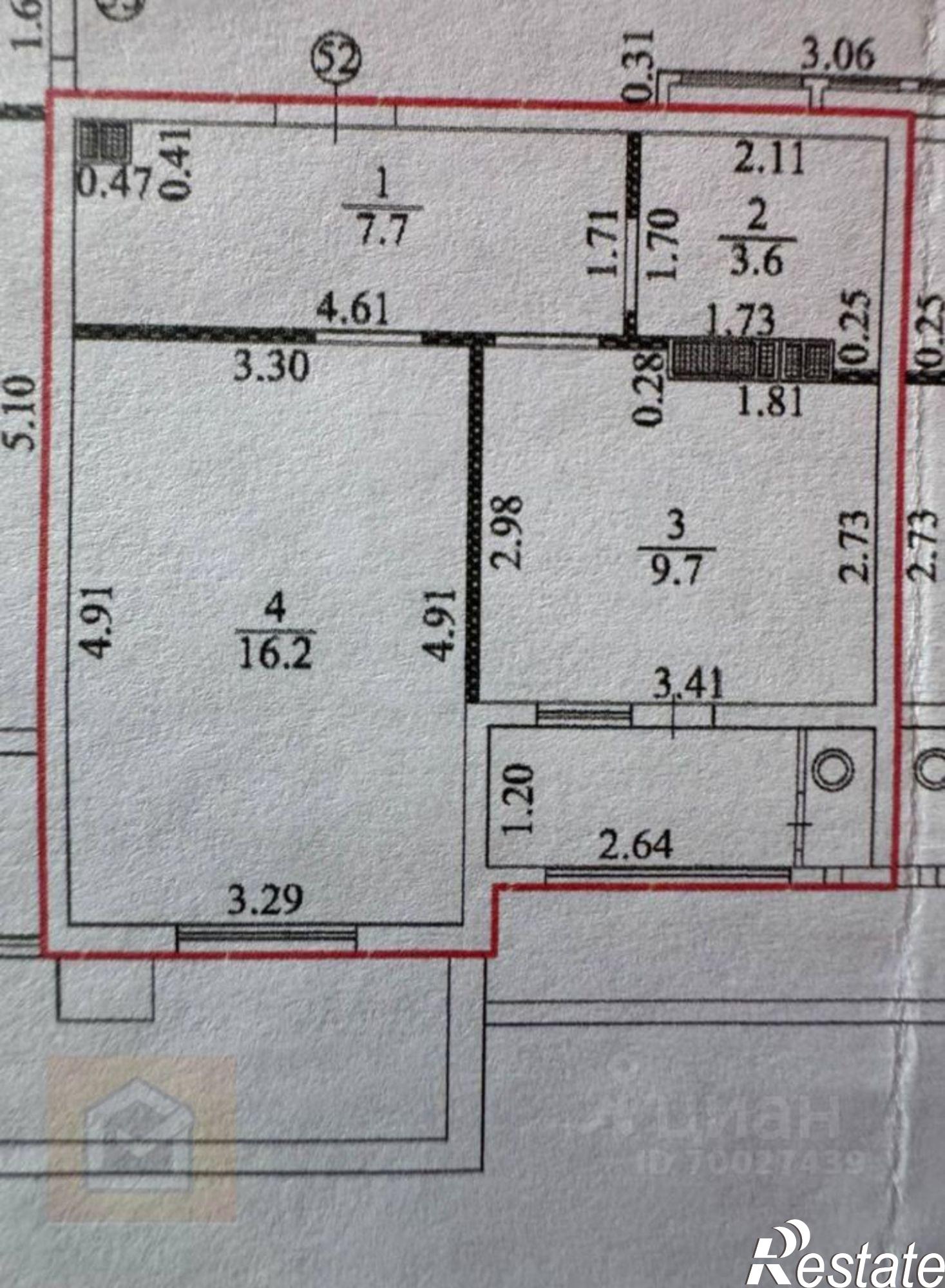 Купить квартиру за 6 200 000 рублей на улица Согласия, 28