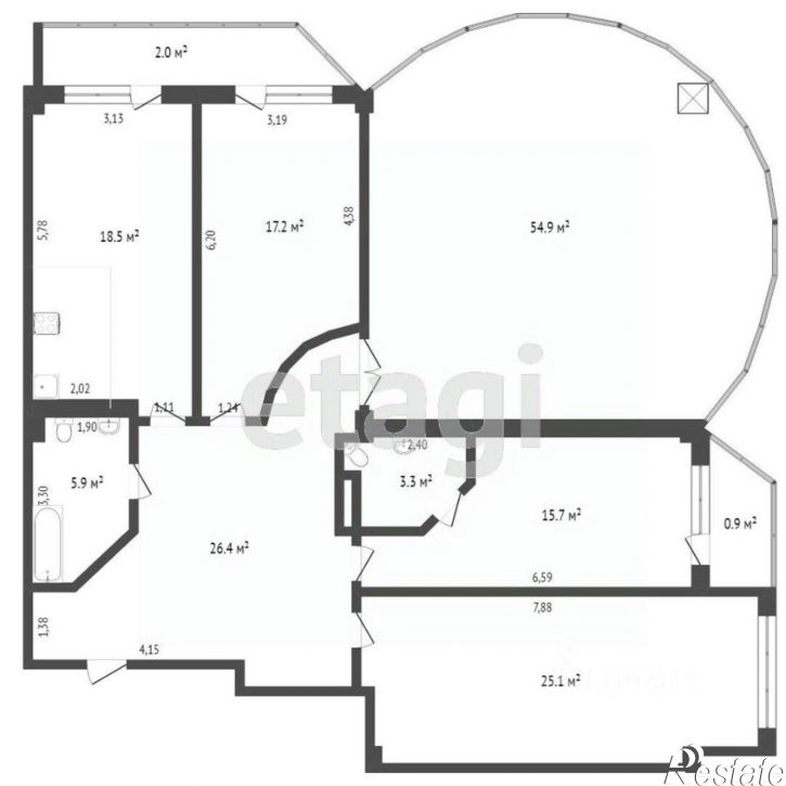 4-комн квартира Интернациональная улица, 118,  д. 118