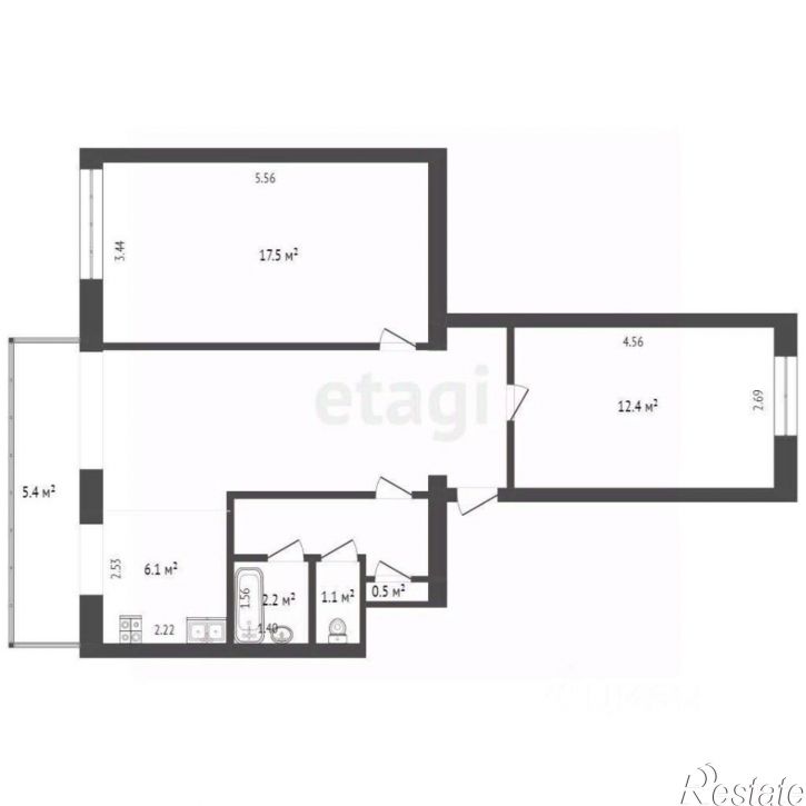 3-комн квартира улица Демышева, 99,  д. 99