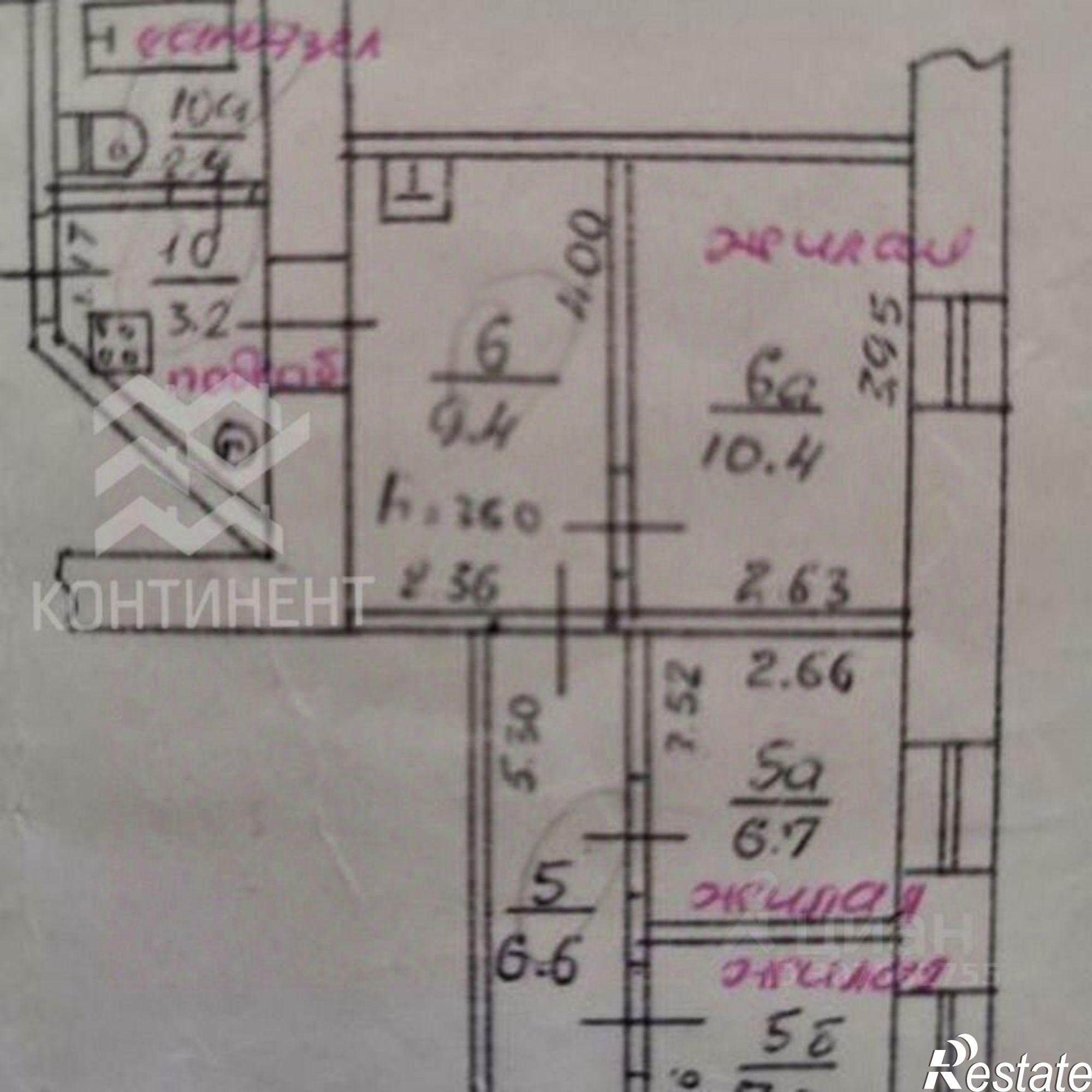 Купить квартиру за 7 399 000 рублей на Интернациональная улица, 33