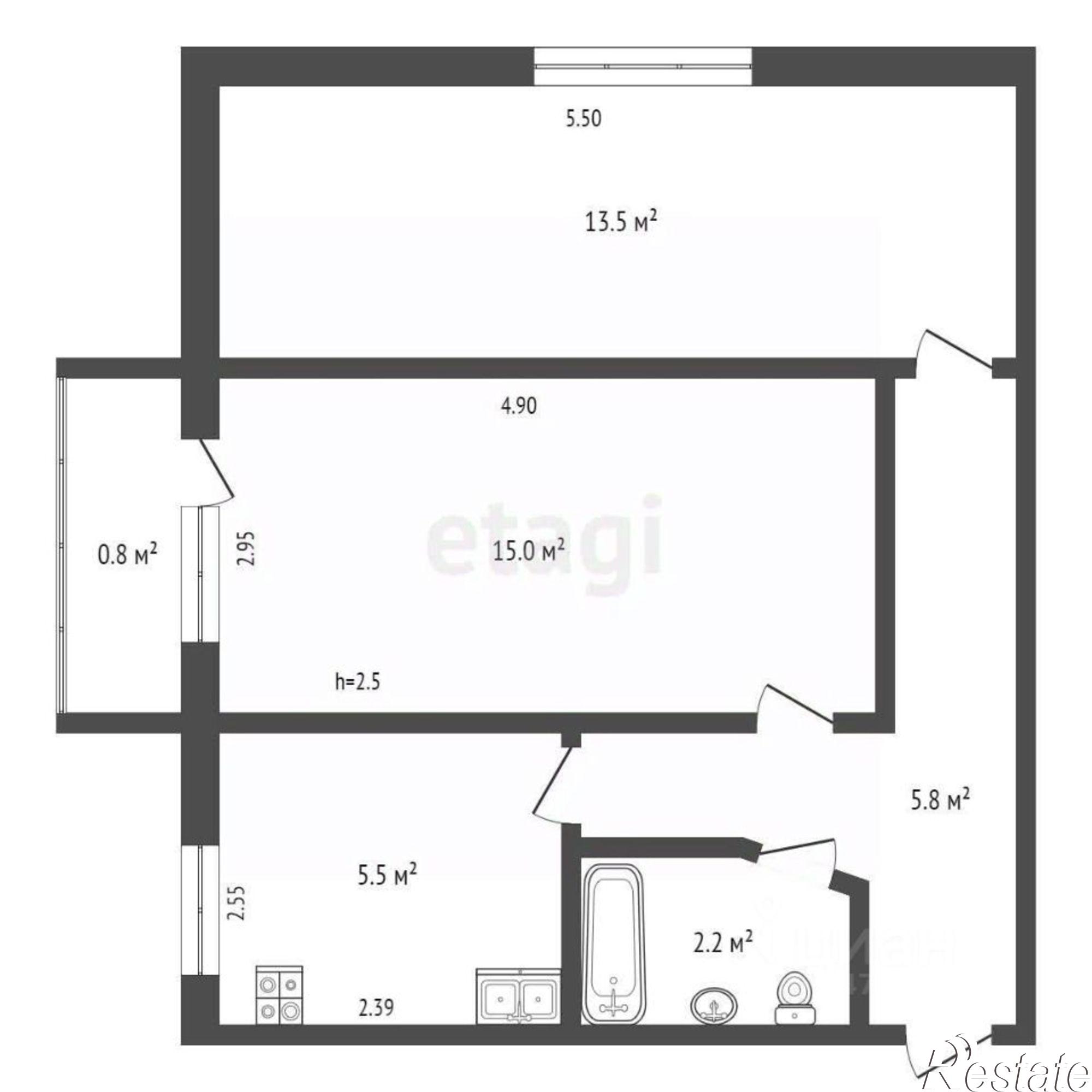 Купить квартиру за 6 900 000 рублей на ул Интернациональная, 118