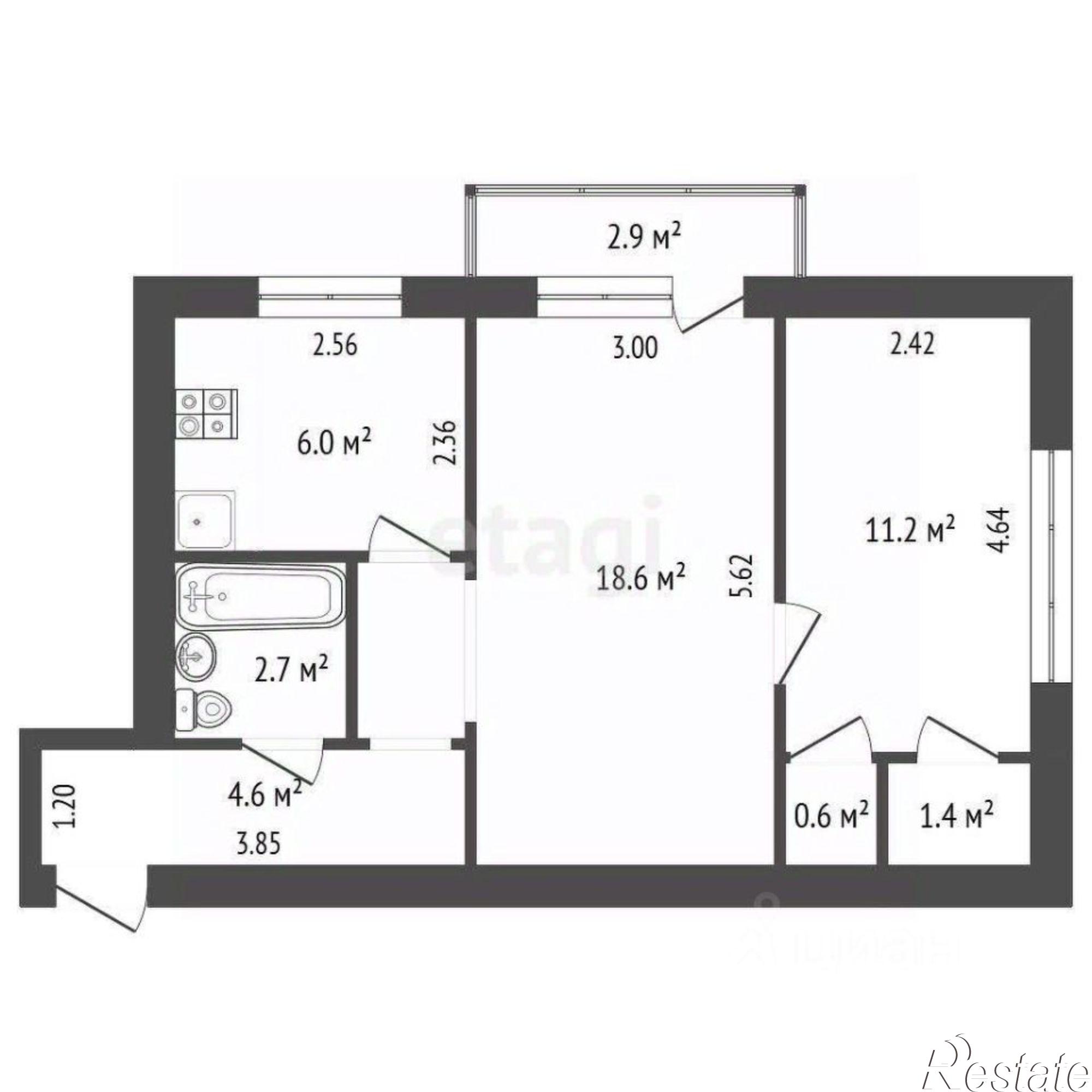 Купить квартиру за 7 700 000 рублей на улица Фрунзе, 23Б