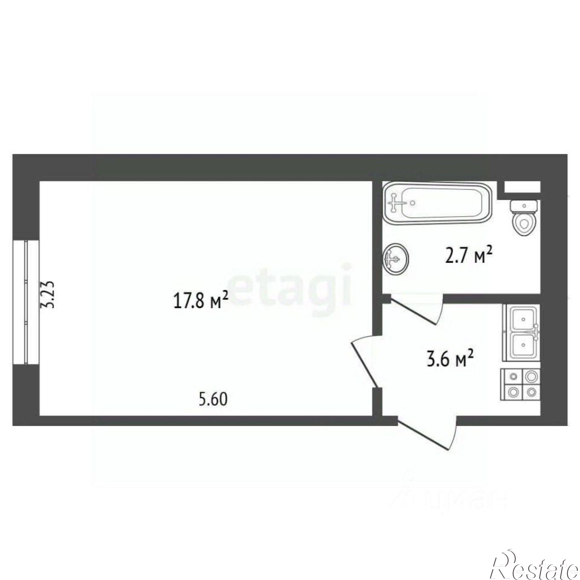 Купить квартиру за 4 100 000 рублей на улица Конституции, 19