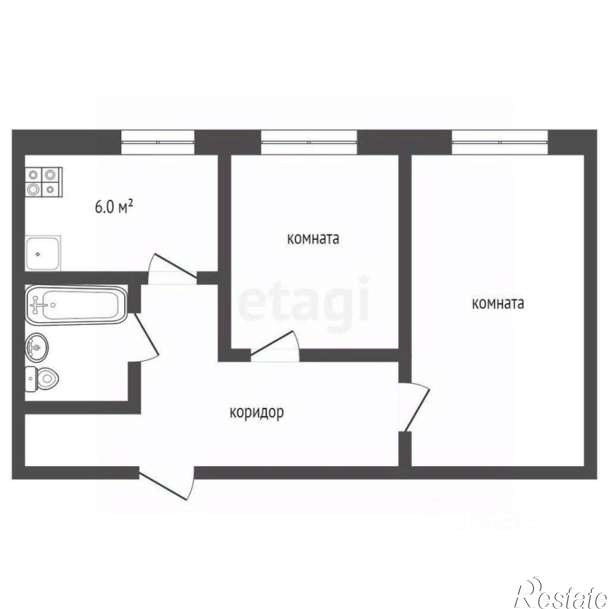 Купить квартиру за 7 300 000 рублей на улица Демышева, 99