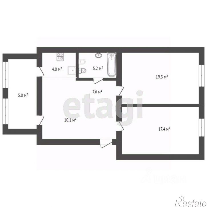 3-комн квартира Санаторная улица, 10,  д. 10