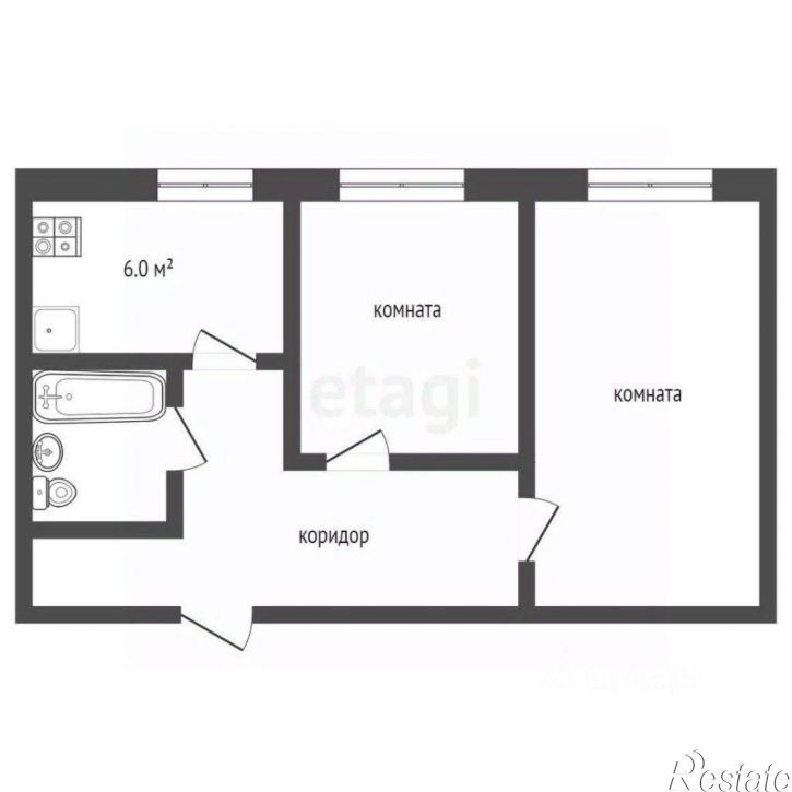 2-комн квартира улица Демышева, 99,  д. 99