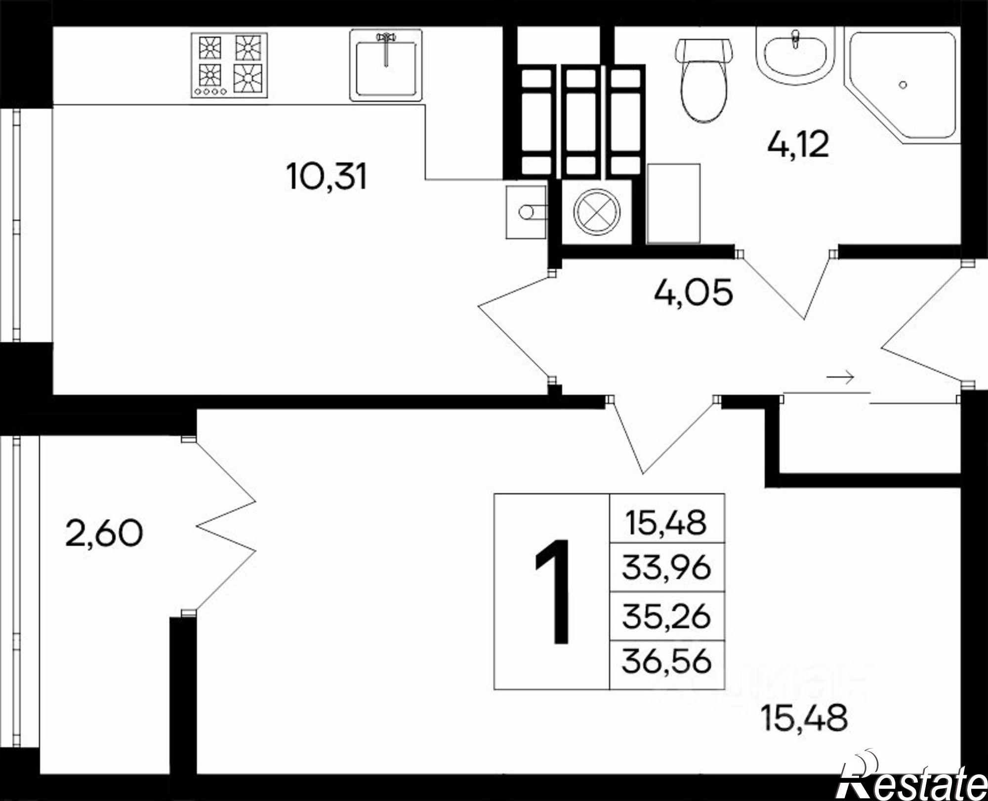 Купить квартиру за 6 580 800 рублей на ул Согласия, 39