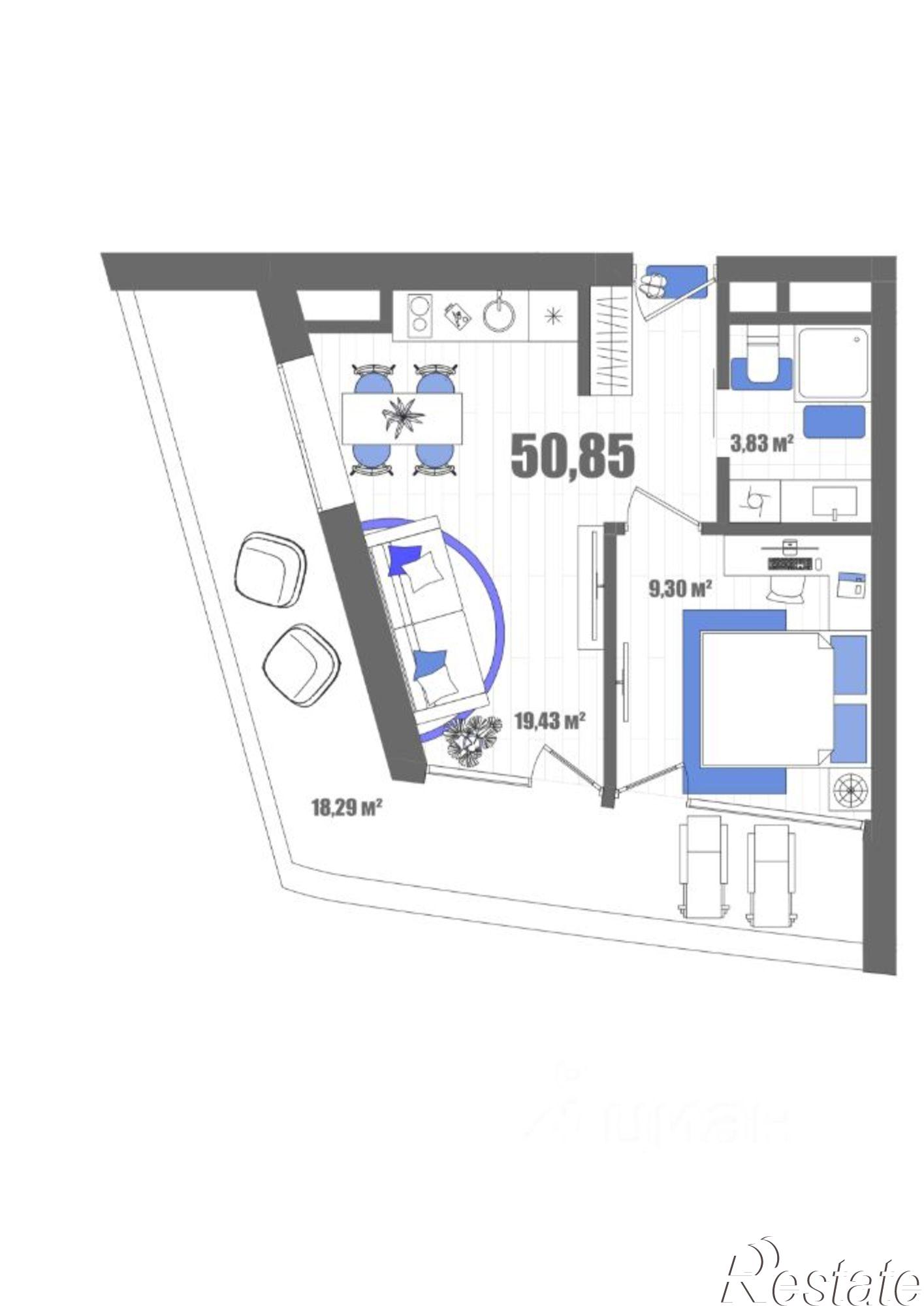 Купить квартиру за 29 677 200 рублей