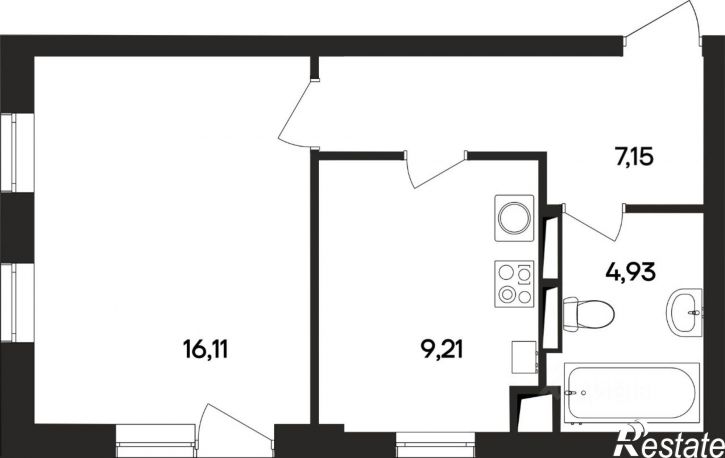 1-комн квартира в новом доме городской округ Евпатория