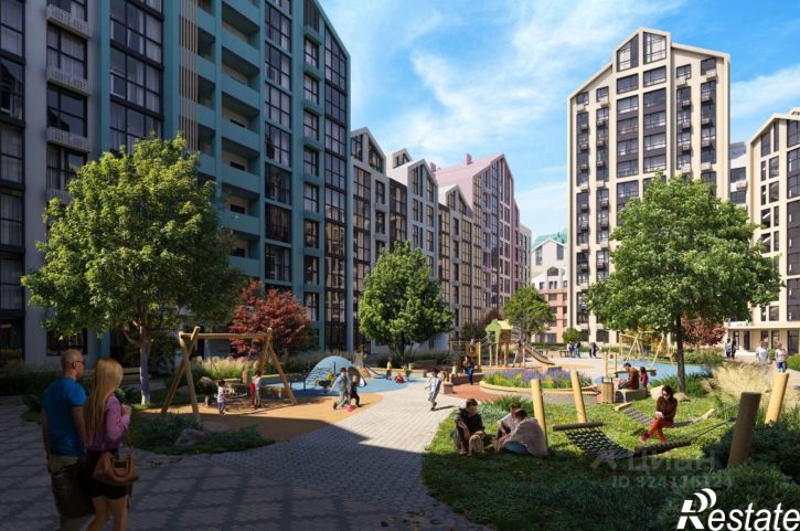 1-комн квартира в новом доме г. Евпатория, ул. 60-летия СССР