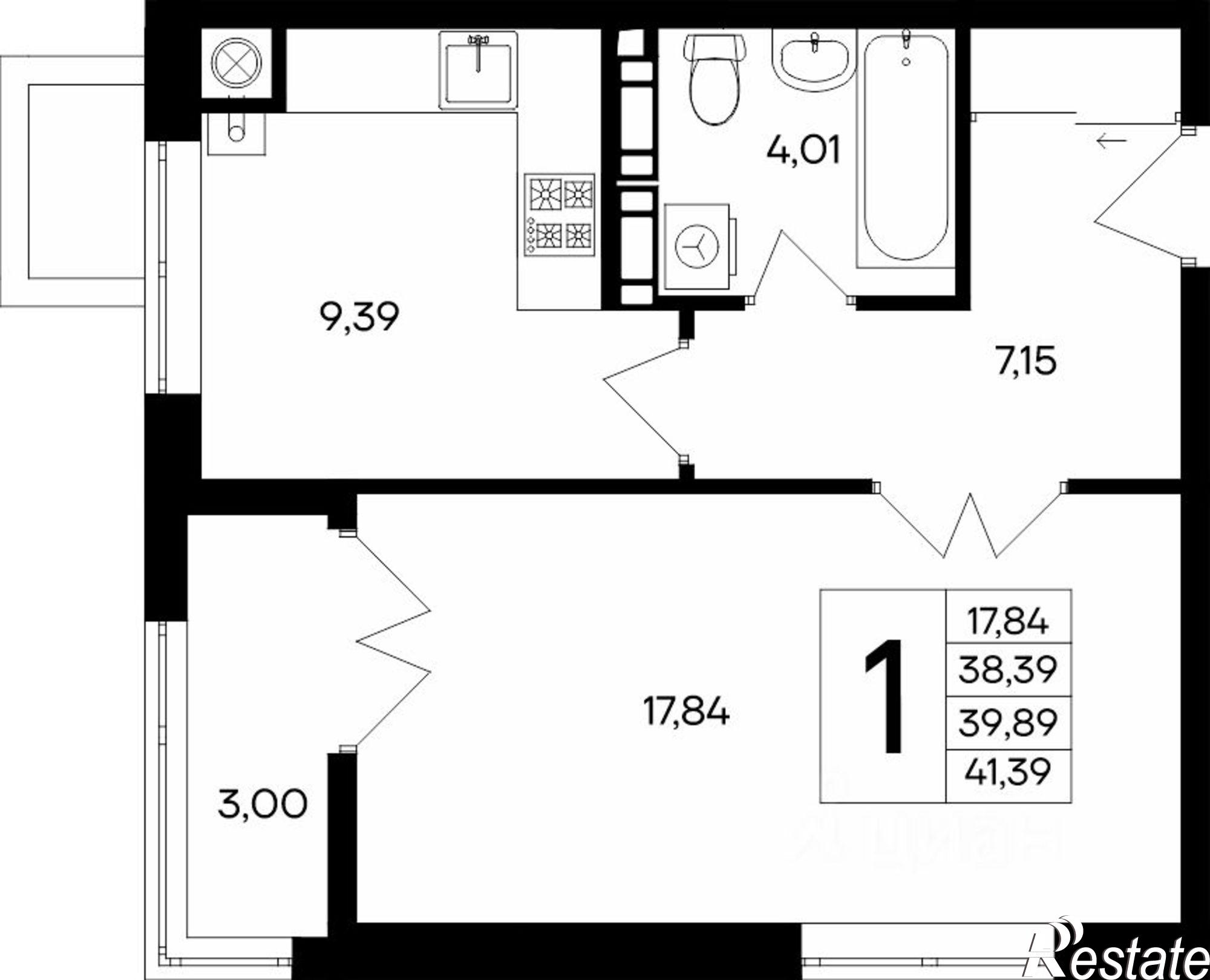 Купить квартиру за 6 622 400 рублей на улица Согласия, 23