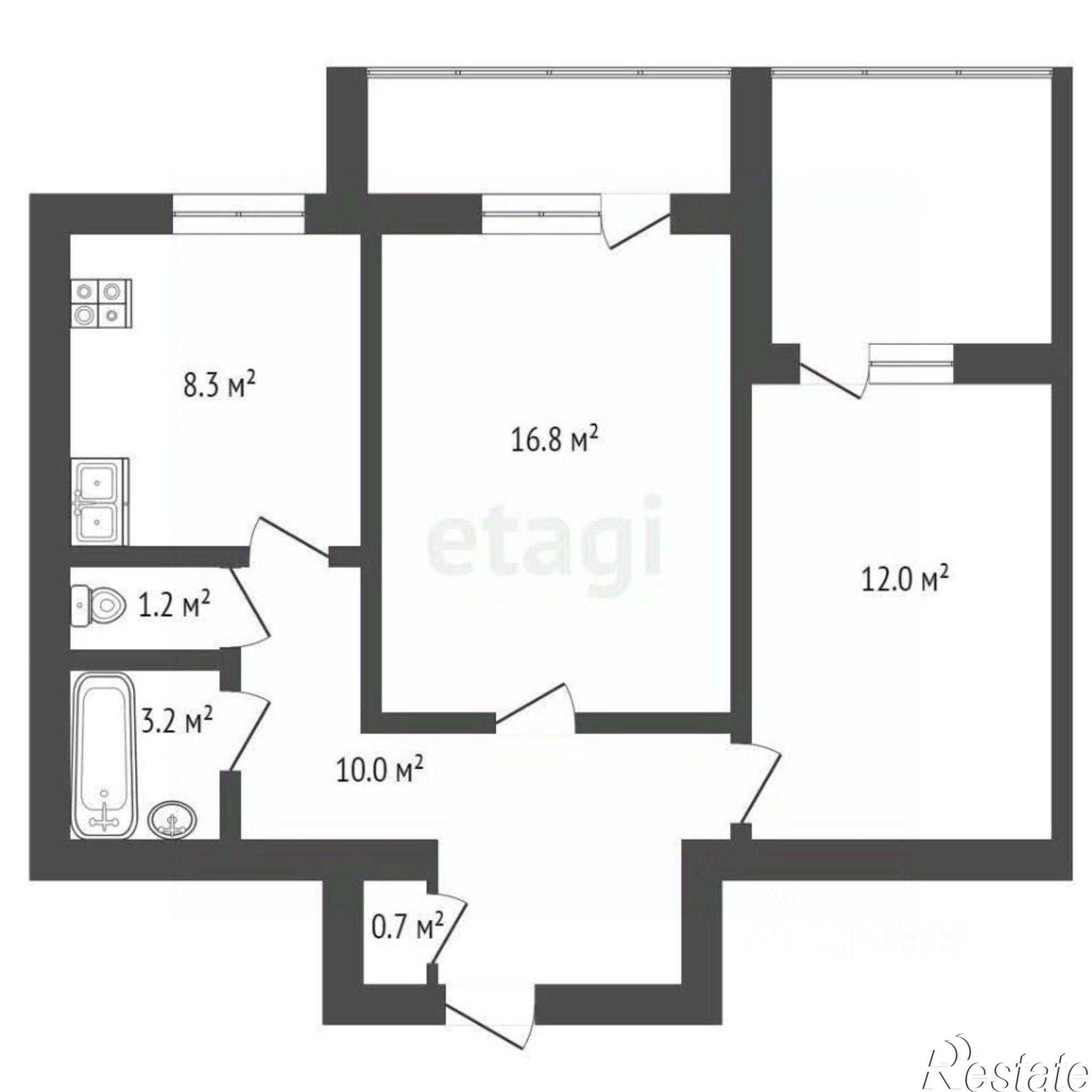 Купить квартиру за 8 300 000 рублей на пр-кт Победы, 65