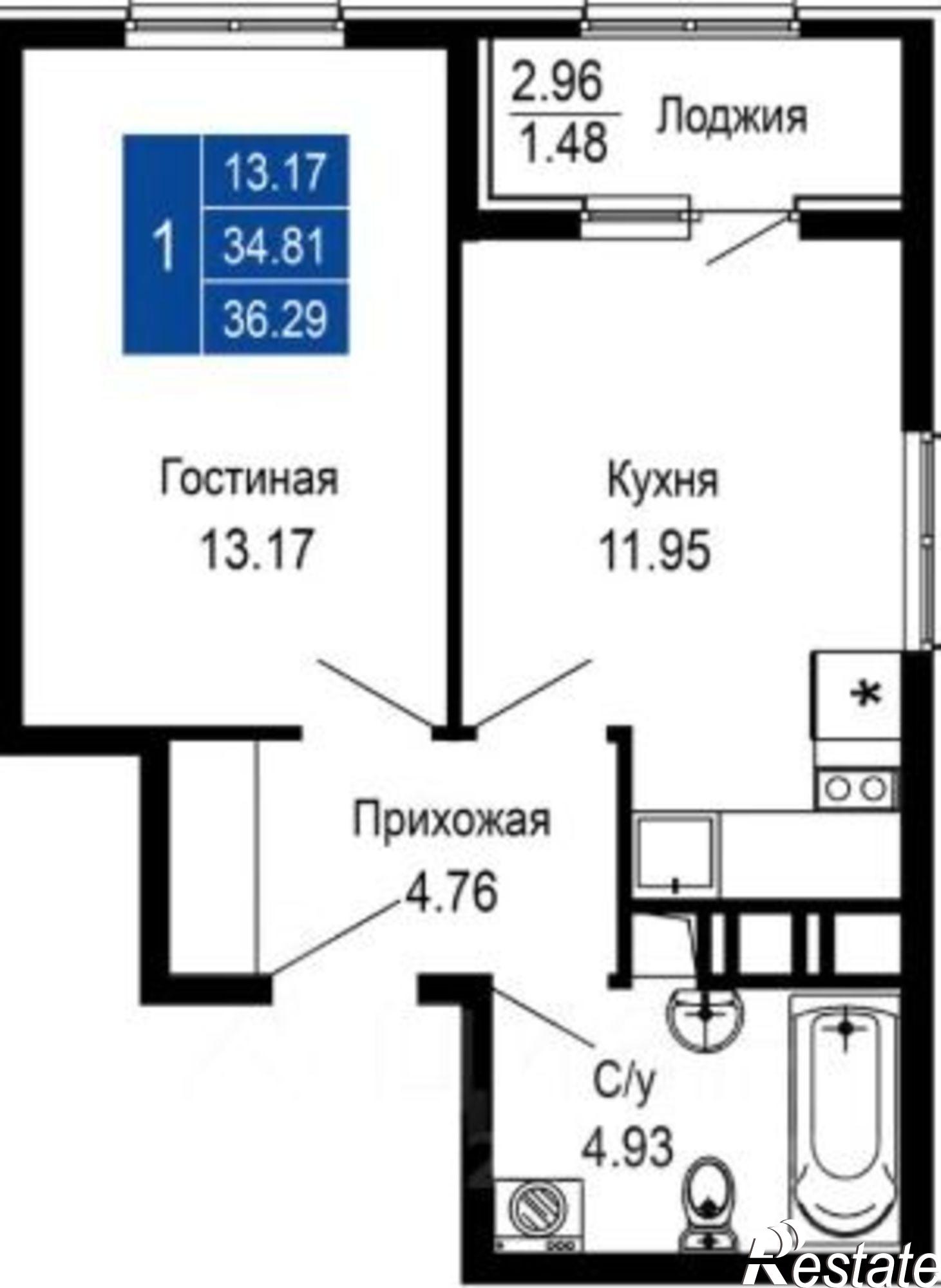 Купить квартиру за 6 500 000 рублей на 4