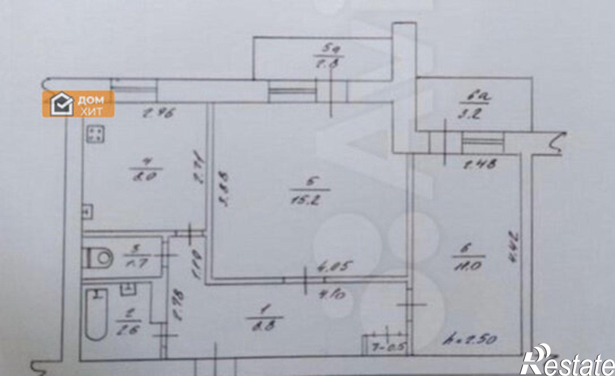 Купить квартиру за 7 600 000 рублей на улица 60-летия Октября, 9