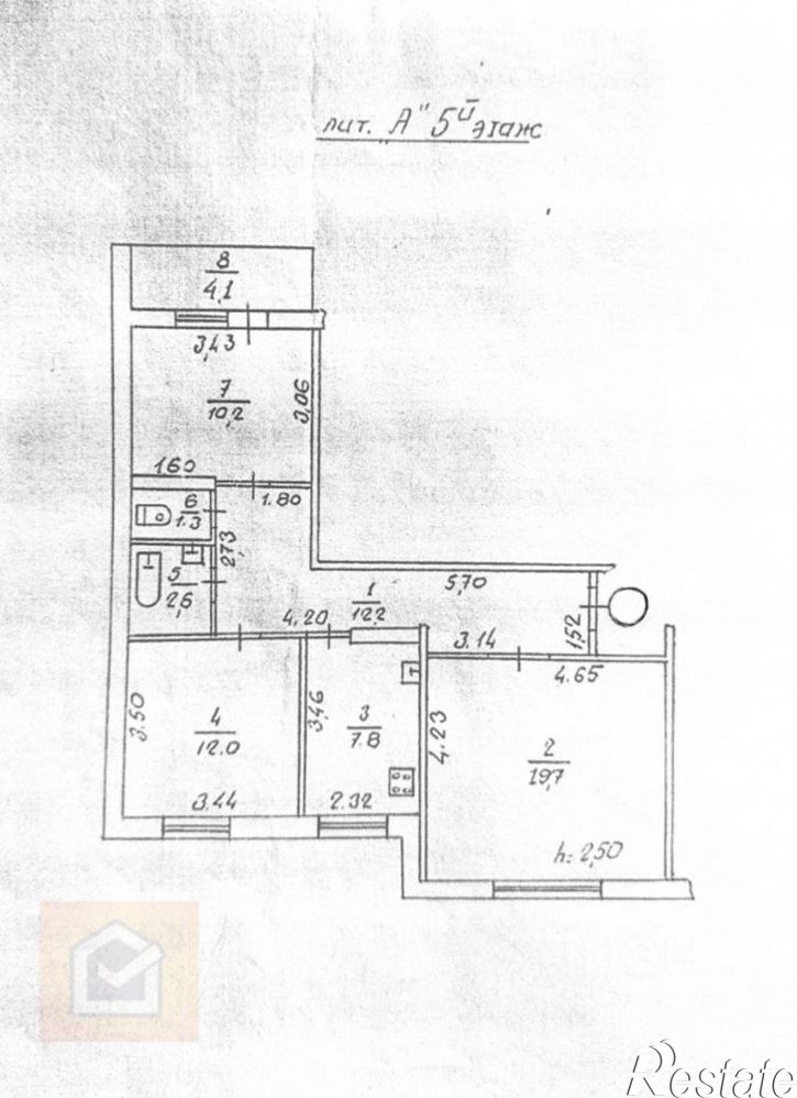 3-комн квартира ул им.Крупской, 60,  д. 60