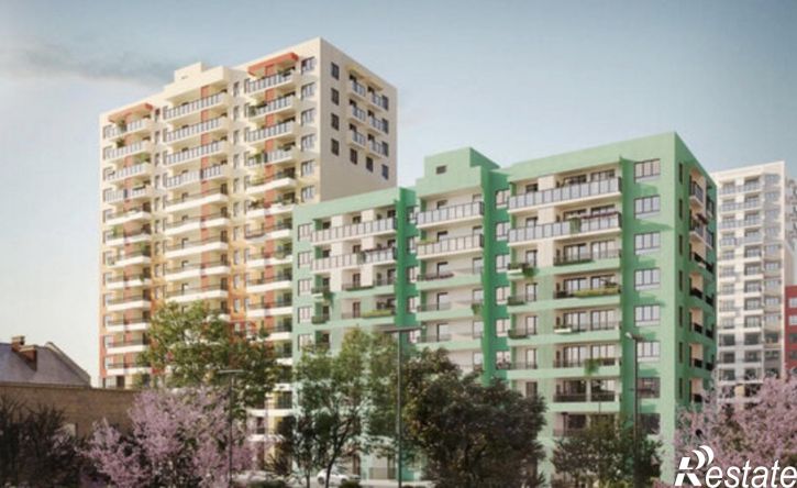 1-комн квартира в новом доме улица 9-го Мая, 39,  д. 39