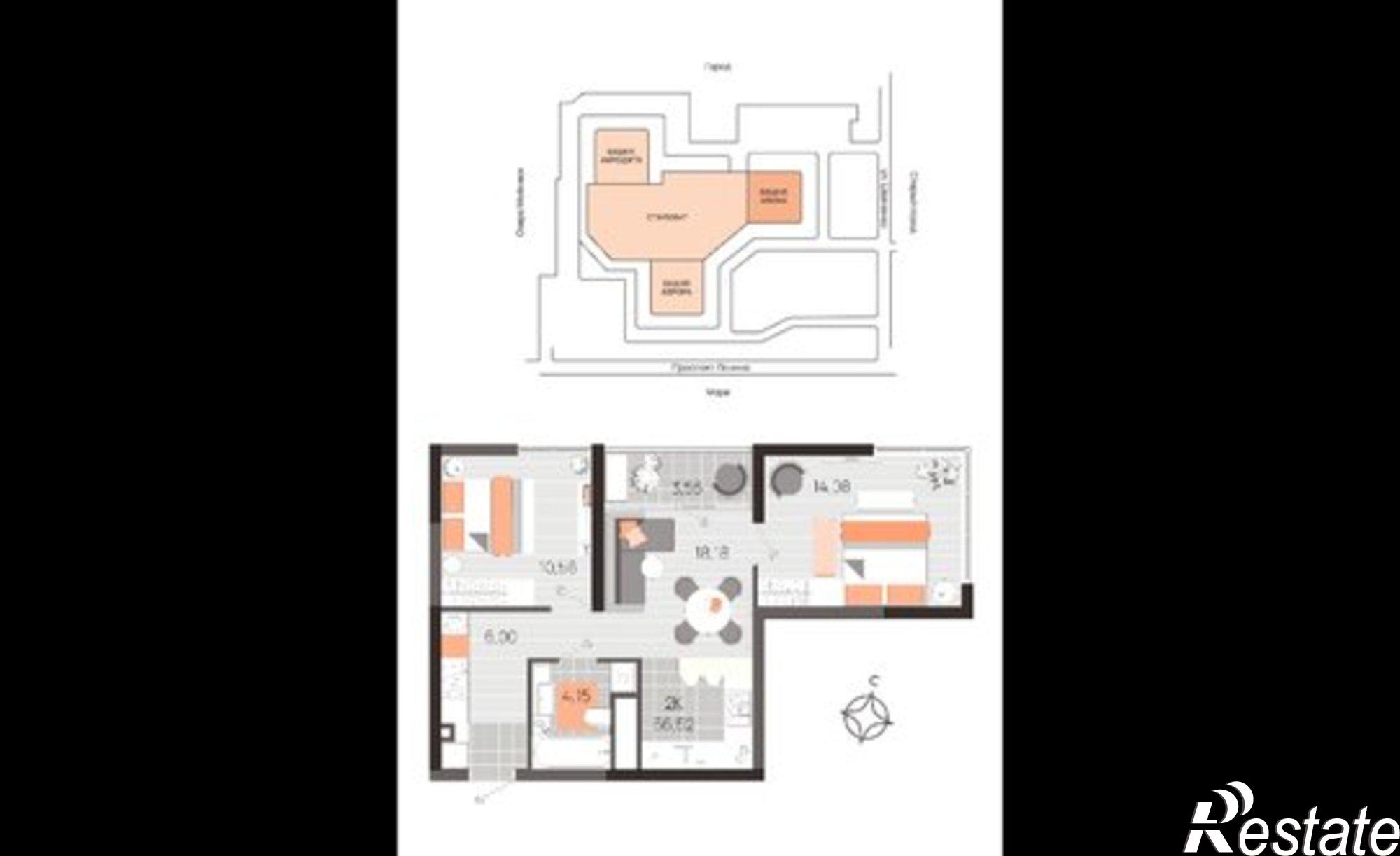 Купить квартиру за 16 000 000 рублей на проспект Ленина, 60