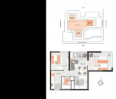 2-комн, 57 кв м, этаж 7/21 проспект Ленина, 60