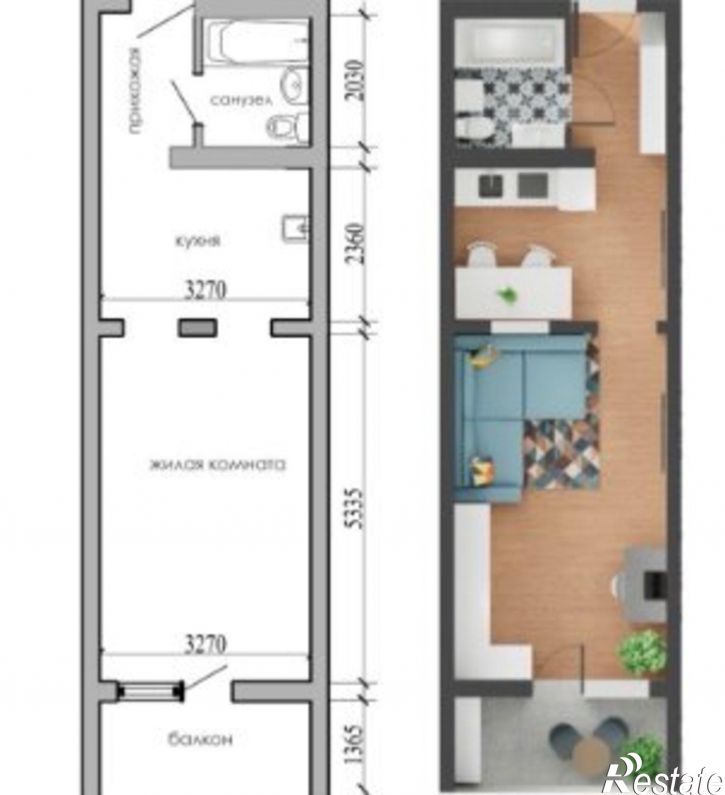 1-комн квартира пр-кт Победы, 93,  д. 93