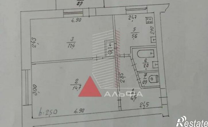 2-комн квартира ул Некрасова, 77,  д. 77