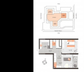 1-комн, 46 кв м, этаж 11/21 проспект Ленина, 60