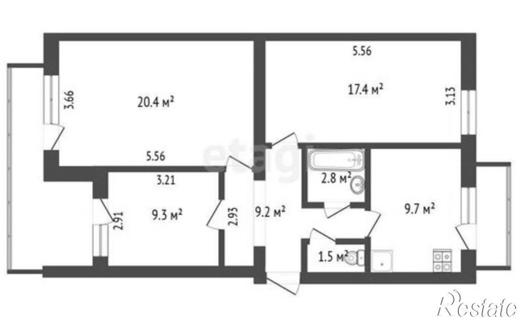3-комн квартира ул Интернациональная, 129,  д. 129