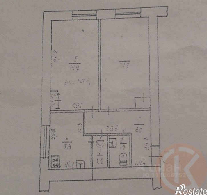 2-комн квартира улица Конституции, 32,  д. 32