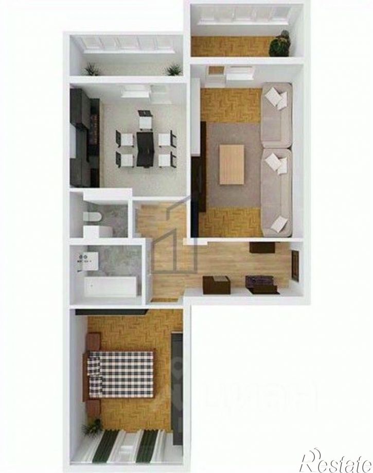 2-комн квартира улица Согласия, 28Л,  д. 28Л