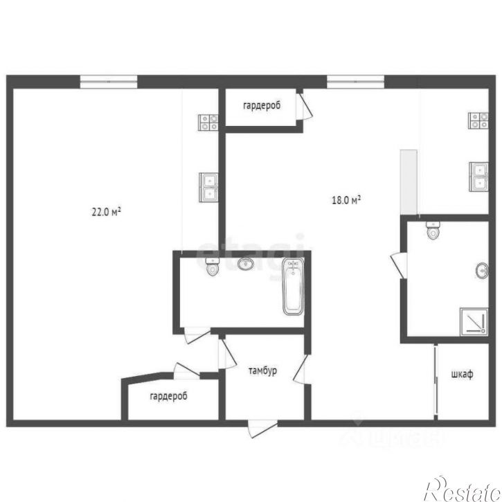 1-комн квартира проспект Победы, 87Б к1,  д. 87Б к1