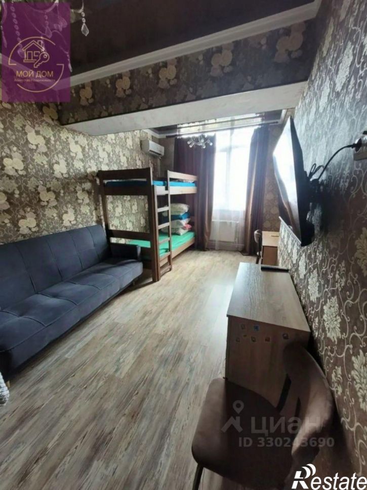 1-комн квартира улица Толстого, 38А,  д. 38А