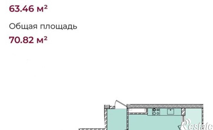 2-комн квартира проспект Победы, 4,  д. 4