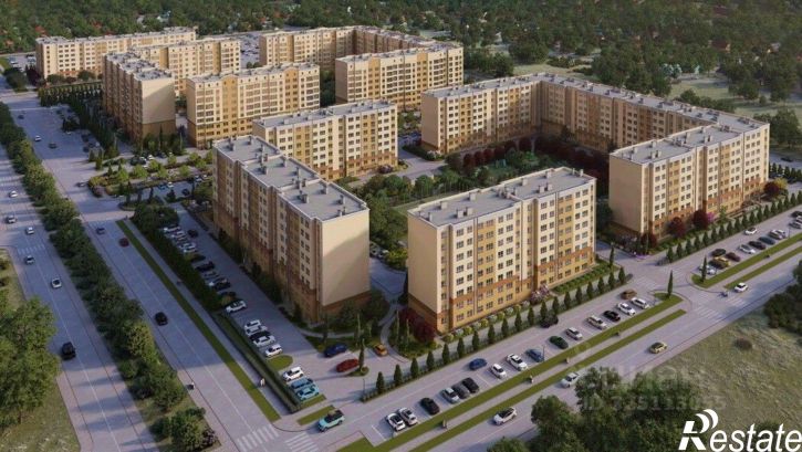 1-комн квартира в новом доме жилой комплекс Победа