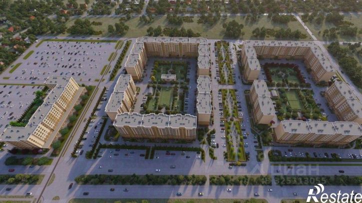 1-комн квартира в новом доме жилой комплекс Победа