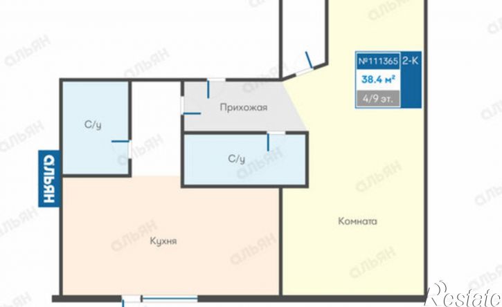 2-комн квартира пр-кт Победы, 87Б 1,  д. 87Б 1,  к. 1