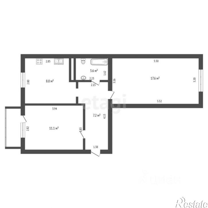2-комн квартира Интернациональная улица, 81,  д. 81