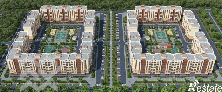 2-комн квартира в новом доме улица Чапаева, 28Д,  д. 28Д